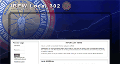 Desktop Screenshot of ibewlu302.com